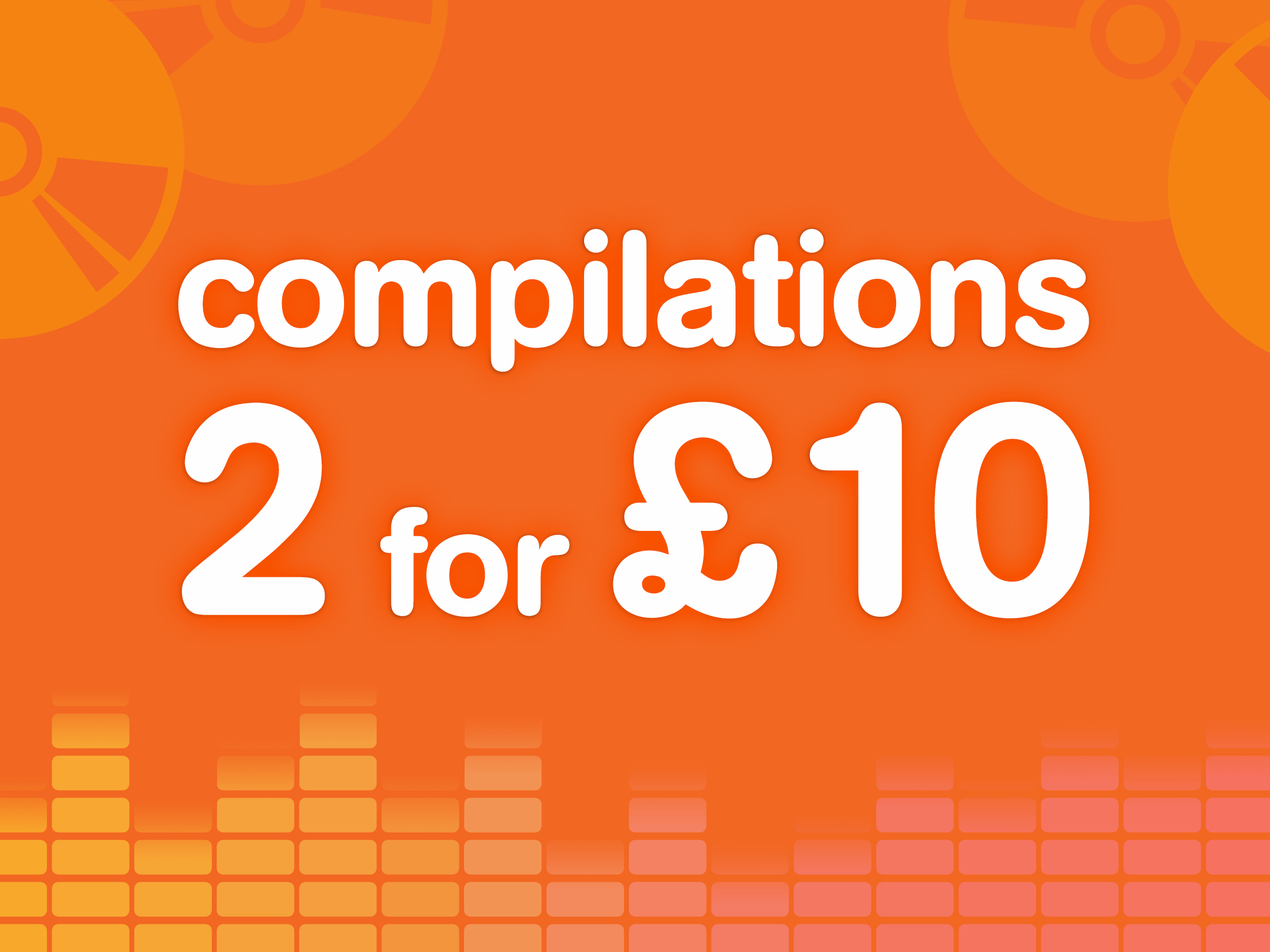 Compilations 2 for £10 CD