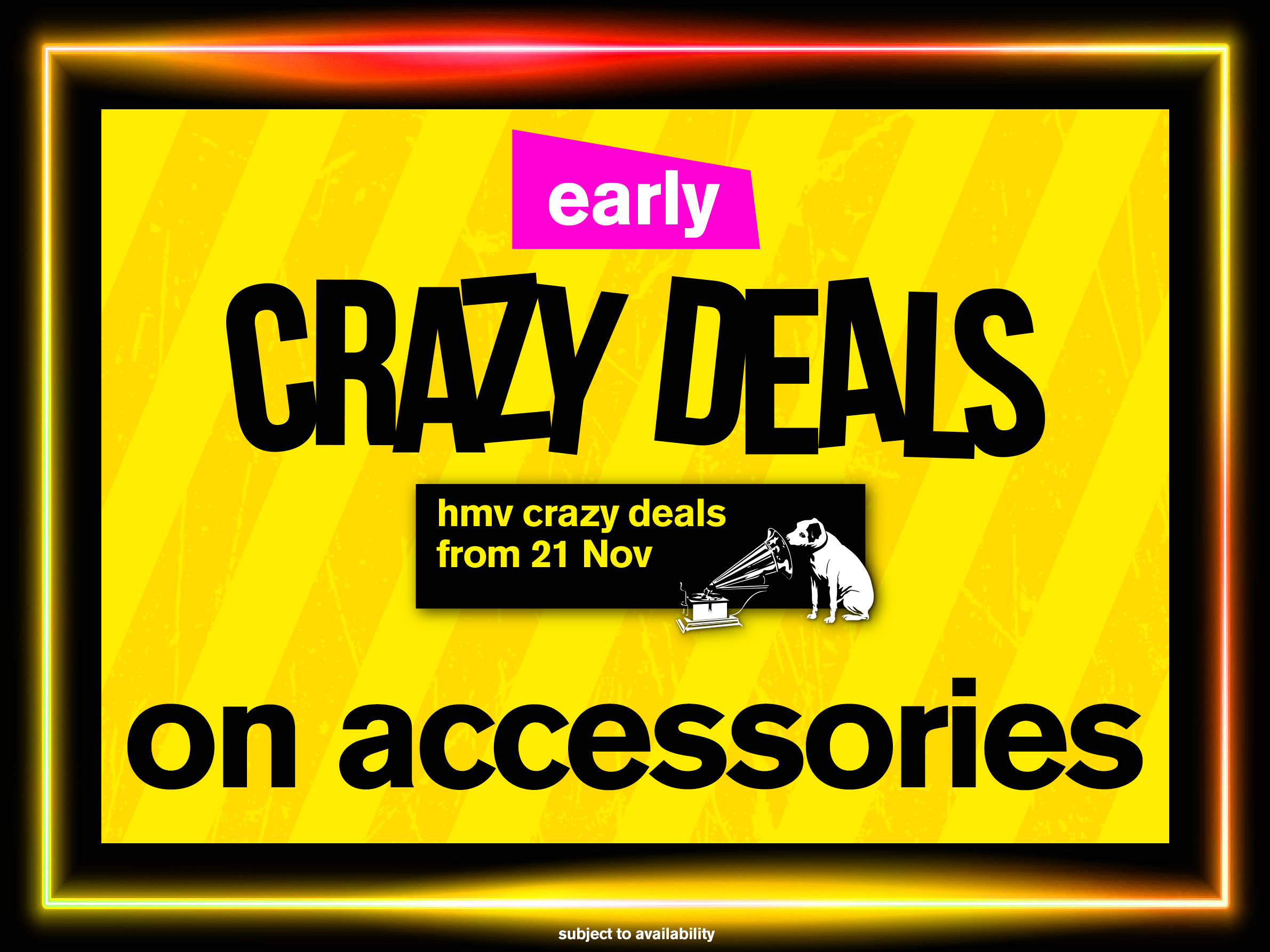 Black Friday Crazy Deals on Accessories