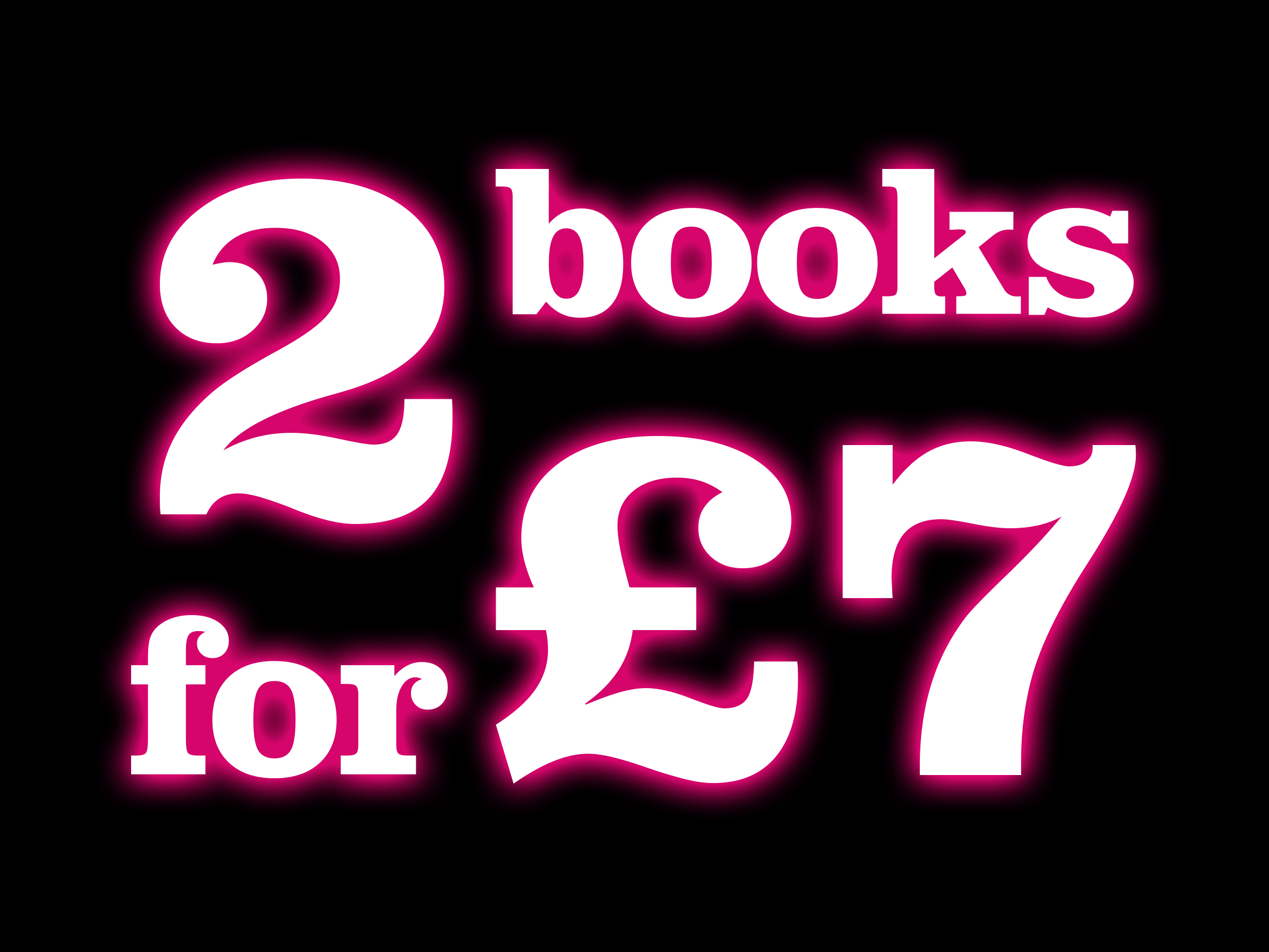 Book Offers - 2 for £7