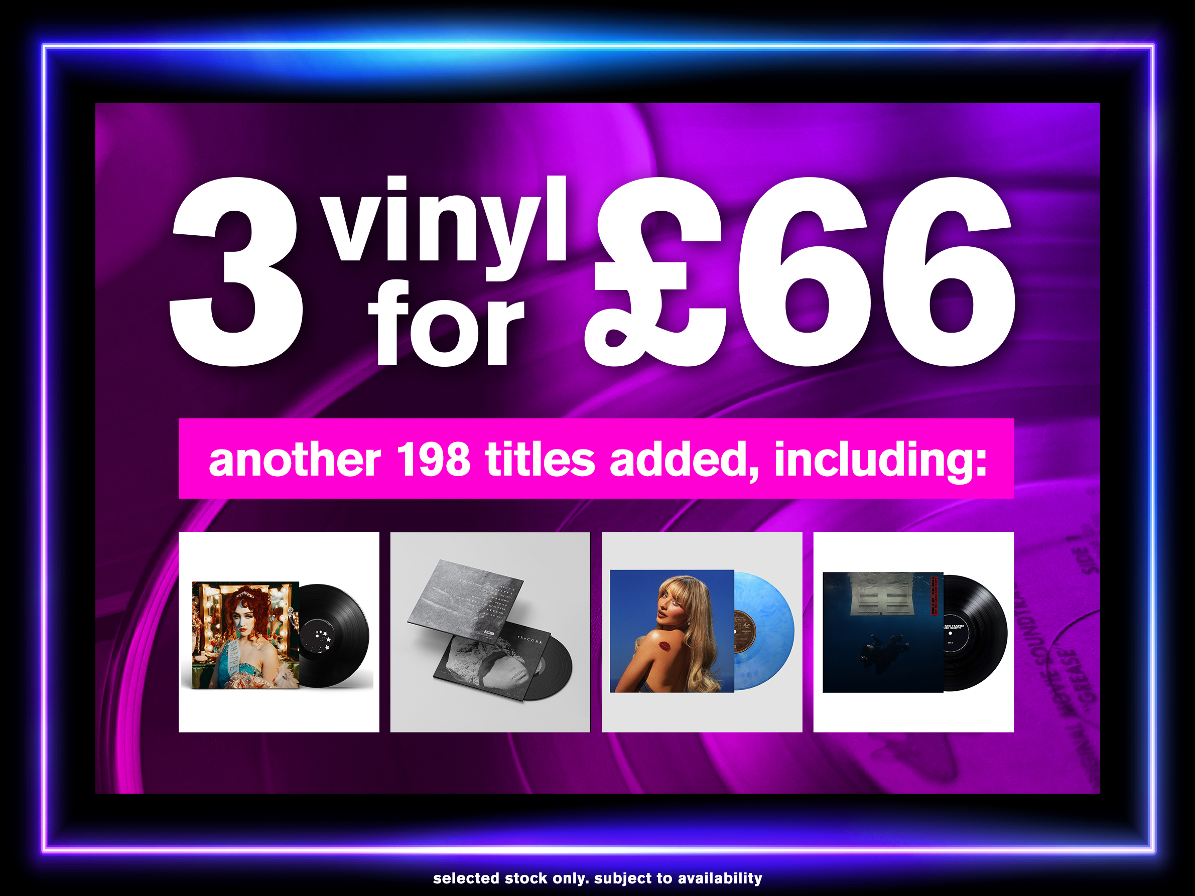 Great Gift Ideas Vinyl 3 for £66